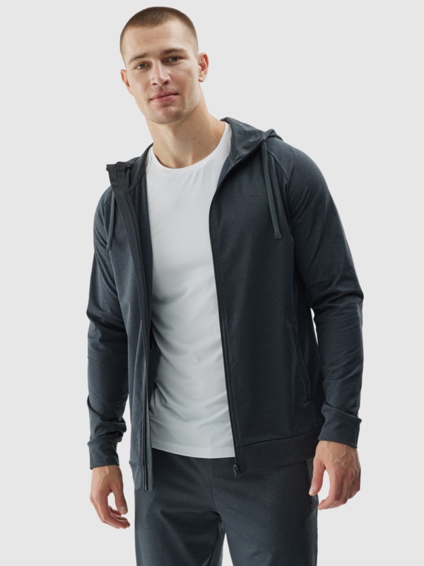Casaco de Fato de Treino para Homem - Cinzento - 4FWAW24TFSWM403 