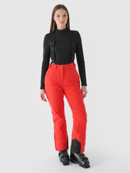 TROUSERS FNK 4FWAW24TFTRF704 Vermelho