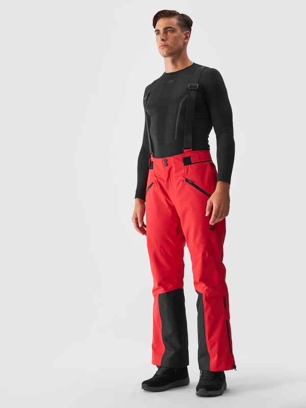 TROUSERS FNK 4FWAW24TFTRM0712 Vermelho