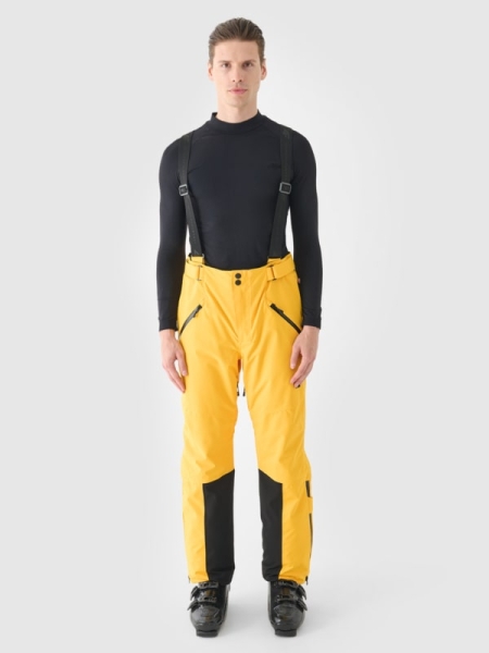 TROUSERS FNK 4FWAW24TFTRM0712 amarelo