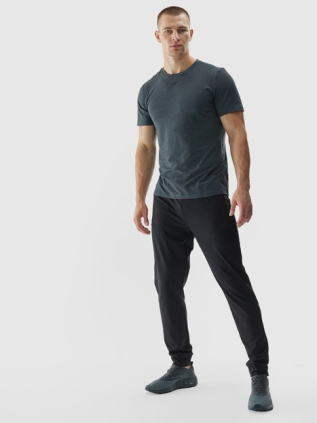 Calças Fato de Treino Quick Dry para Homem - Preto - 4FWAW24TFTRM681 