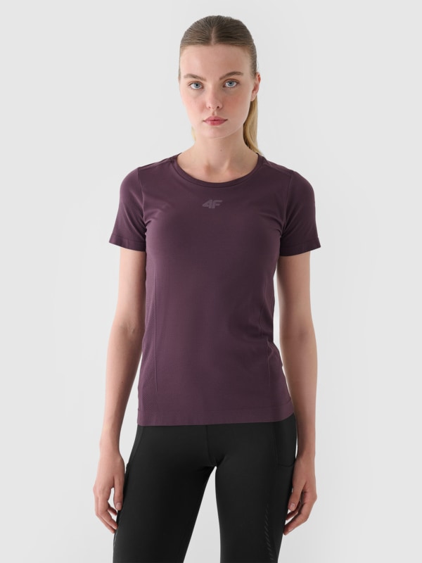 T-shirt para Rapariga - Roxo/Violeta - 4FWAW24TFTSF0953                                       