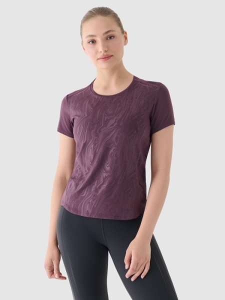 T-shirt para Mulher - Roxo/Violeta - 4FWAW24TFTSF1066                                         