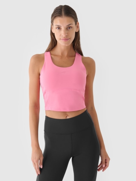 Camisola de Alças para Mulher - Cor-de-Rosa - 4FWAW24TFTSF1067                                          