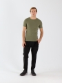 T-shirt para Homem - Azeitona/Caqui - 4FWAW24TFTSM0975                                              