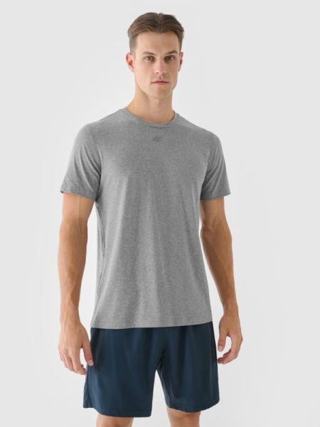 T-shirt para Homem - Cinzento - 4FWAW24TFTSM1003   	