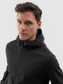 Casaco softshell à prova de vento 5000 membrana para homem - preto 4FWAW24TSOFM283 preto