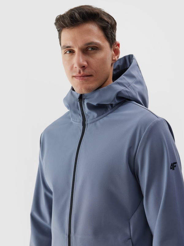 Casaco softshell à prova de vento 5000 membrana para homem - azul marinho 4FWAW24TSOFM283 azul marinho