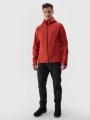 Casaco softshell à prova de vento 5000 membrana para homem - vermelho 4FWAW24TSOFM283 Vermelho