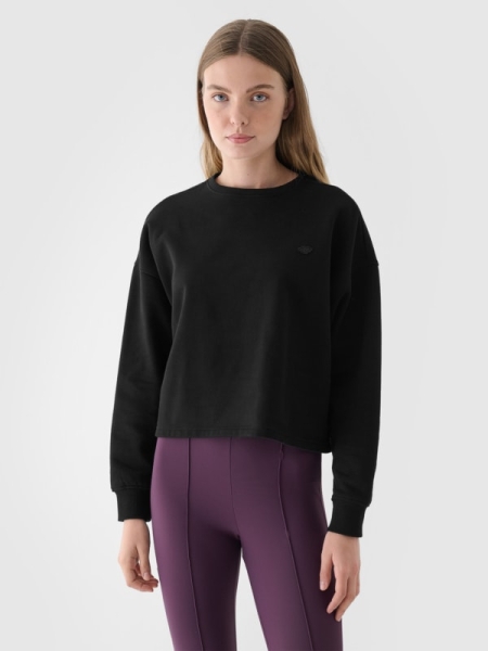 Sweatshirt para Mulher - Preto - 4FWAW24TSWSF1305    