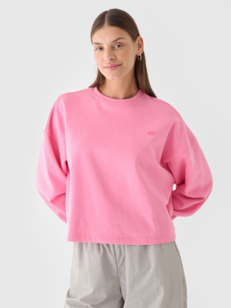 Sweatshirt para Mulher - Cor-de-Rosa - 4FWAW24TSWSF1305       