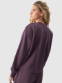 Camisola de malha com modal para mulher - roxo 4FWAW24TSWSF1342 violeta