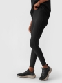 Leggings de malha canelada para mulher - preto 4FWAW24TTIGF185 preto