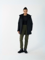 Parka de Meia-Estação com Membrana 8000 para Mulher - Preto - 4FWAW24TTJAF560       