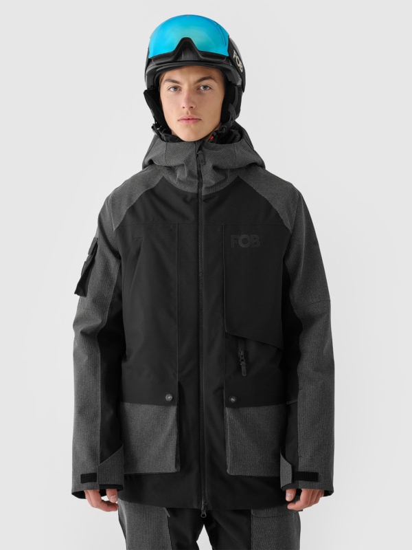 Casaco De Snowboard para Homem - Preto - 4FWAW24TTJAM511  