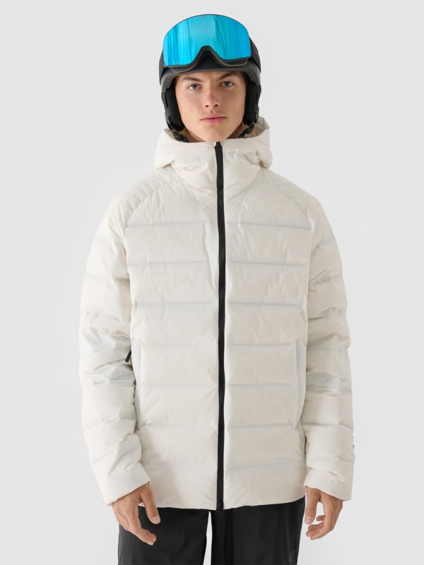 Casaco de Inverno 4FPRO com Enchimento Natural para Homem - Branco - 4FWAW24TTJAM717        