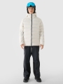 Casaco de Inverno 4FPRO com Enchimento Natural para Homem - Branco - 4FWAW24TTJAM717        