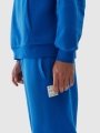 Calças de fato de treino oversize para homem - azul 4FWAW24TTROM0824 azul