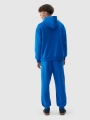 Calças de fato de treino oversize para homem - azul 4FWAW24TTROM0824 azul