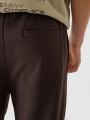 Calças de Fato de Treino Oversize para Homem - Castanho - 4FWAW24TTROM0824