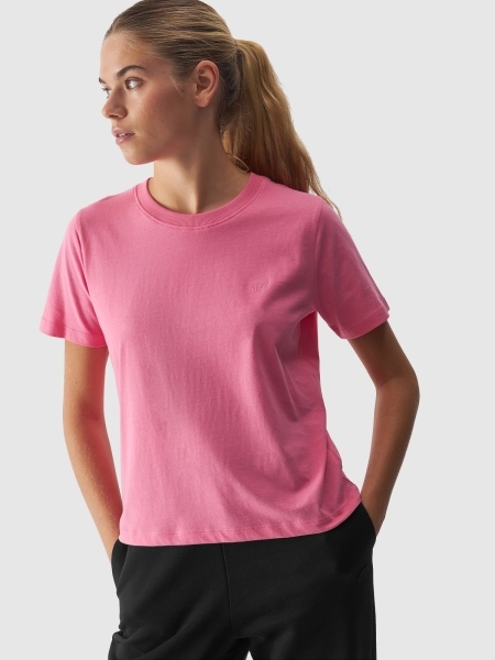 TSHIRT 4FWAW24TTSHF1650 cor-de-rosa