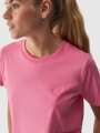 TSHIRT 4FWAW24TTSHF1650 cor-de-rosa