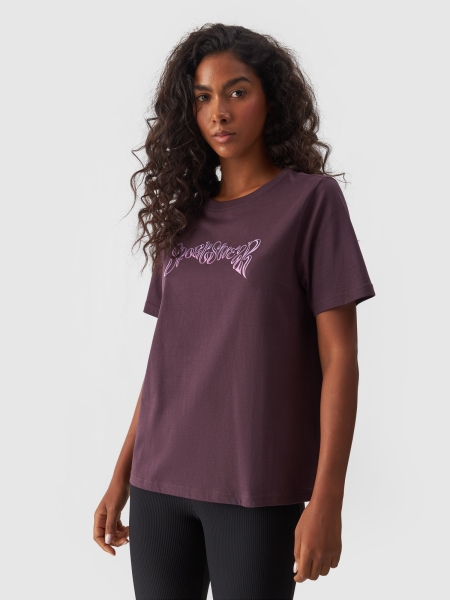 TSHIRT 4FWAW24TTSHF1703 roxo