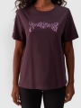 TSHIRT 4FWAW24TTSHF1703 roxo