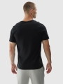 T-shirt normal para homem com estampado - preto 4FWAW24TTSHM1585 preto