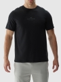 T-shirt normal para homem com estampado - preto 4FWAW24TTSHM1585 preto