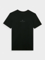 T-shirt normal para homem com estampado - preto 4FWAW24TTSHM1585 preto