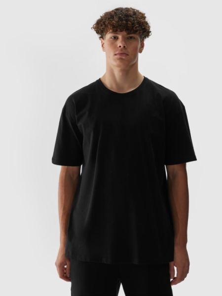 T-shirt Unissexo Oversize - Preto - 4FWAW24TTSHU1657