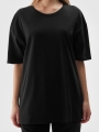 T-shirt Unissexo Oversize - Preto - 4FWAW24TTSHU1657