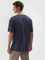 T-shirt Unissexo Oversize - Azul Marinho - 4FWAW24TTSHU1657