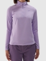 Roupa interior (top) de lã termoactiva para mulher - roxo 4FWAW24UFLEF048 violeta