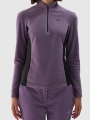 Roupa interior (top) de lã termoactiva para mulher - roxo 4FWAW24UFLEF049 violeta