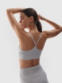 SPORT BRA 4FWAW24USBAF143 cinzento