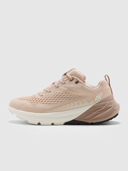 Sapatilhas de trekking e trail SPEED HIKER baixas - bege 4FWMM00FOTSF033 Bege