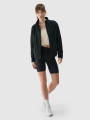 Casaco Polar para Mulher com Gola Subida - Preto - 4FWMM00TFLEF314      