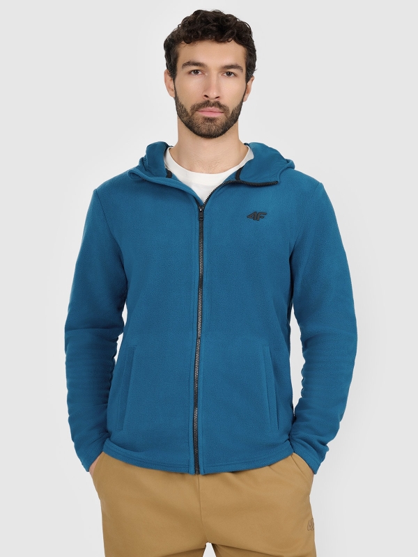 Casaco Polar para Homem com Garruço - Turquesa - 4FWMM00TFLEM290    