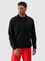 Casaco Polar para Homem com Gola Subida - Preto - 4FWMM00TFLEM316
