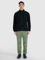 Casaco Polar para Homem com Gola Subida - Preto - 4FWMM00TFLEM316