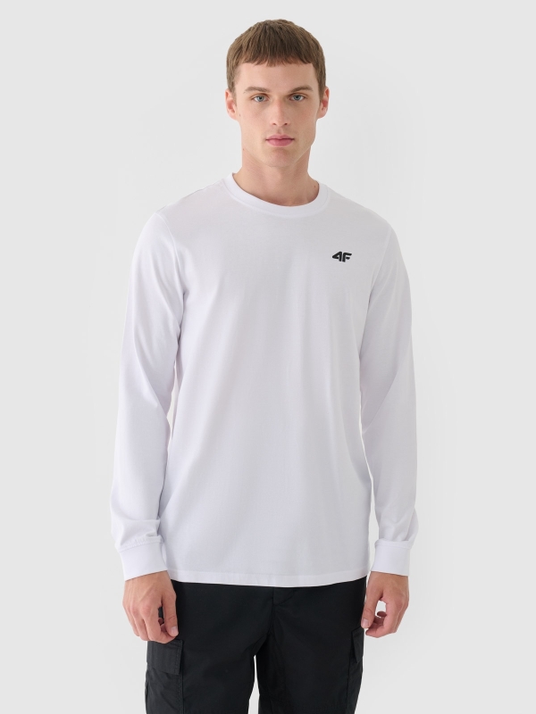 Camisola de Manga Comprida para Homem - Branco - 4FWMM00TLONM432