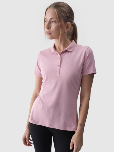 Pólo slim para senhora - rosa 4FWMM00TPTSF317 rosa