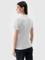 Pólo slim para senhora - branco 4FWMM00TPTSF365 Branco