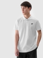 Pólo regular para homem - branco 4FWMM00TPTSM366 Branco