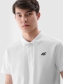 Pólo regular para homem - branco 4FWMM00TPTSM366 Branco