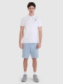 Pólo regular para homem - branco 4FWMM00TPTSM366 Branco