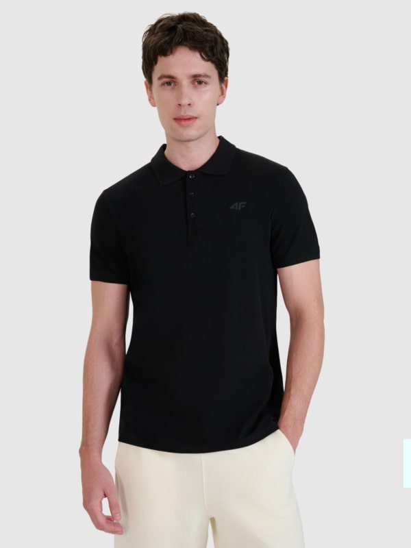 Pólo regular para homem - preto 4FWMM00TPTSM366 preto