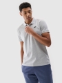 Pólo regular para homem - cinzento 4FWMM00TPTSM366 cinzento